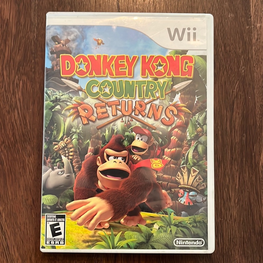 Nintendo Wii Donkey Kong Country Returns